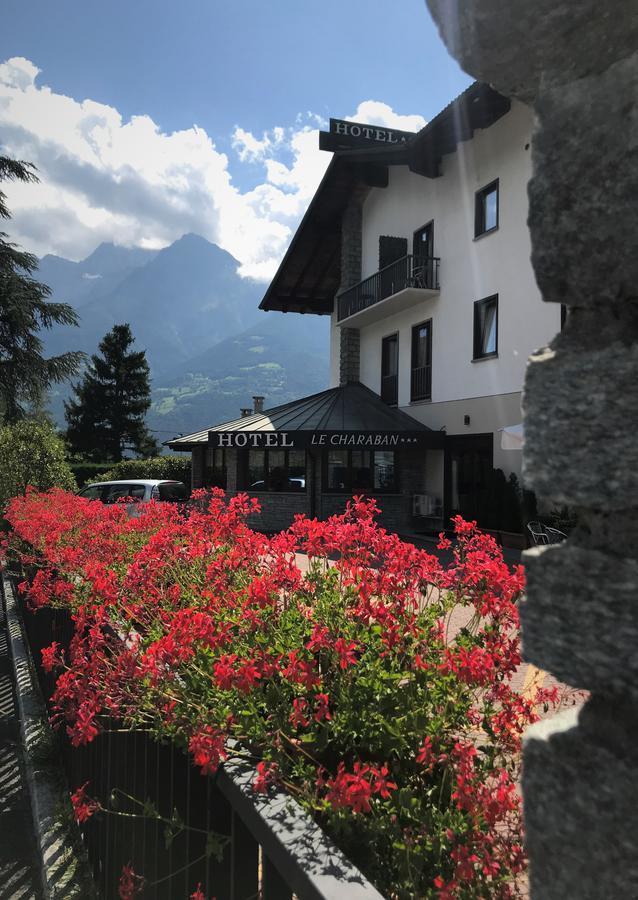 Hotel & Restaurant Le Charaban Aosta Exterior foto